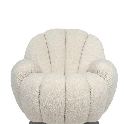 Comfortable rotating pine chair