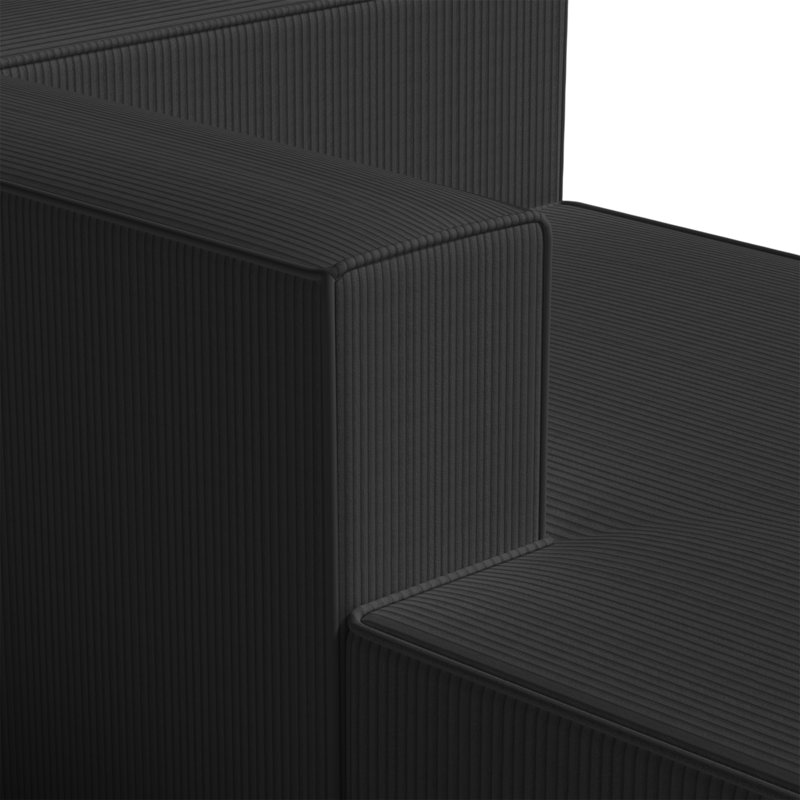 Hershberger-Canapé-chaise-noir-5/5, Noir
