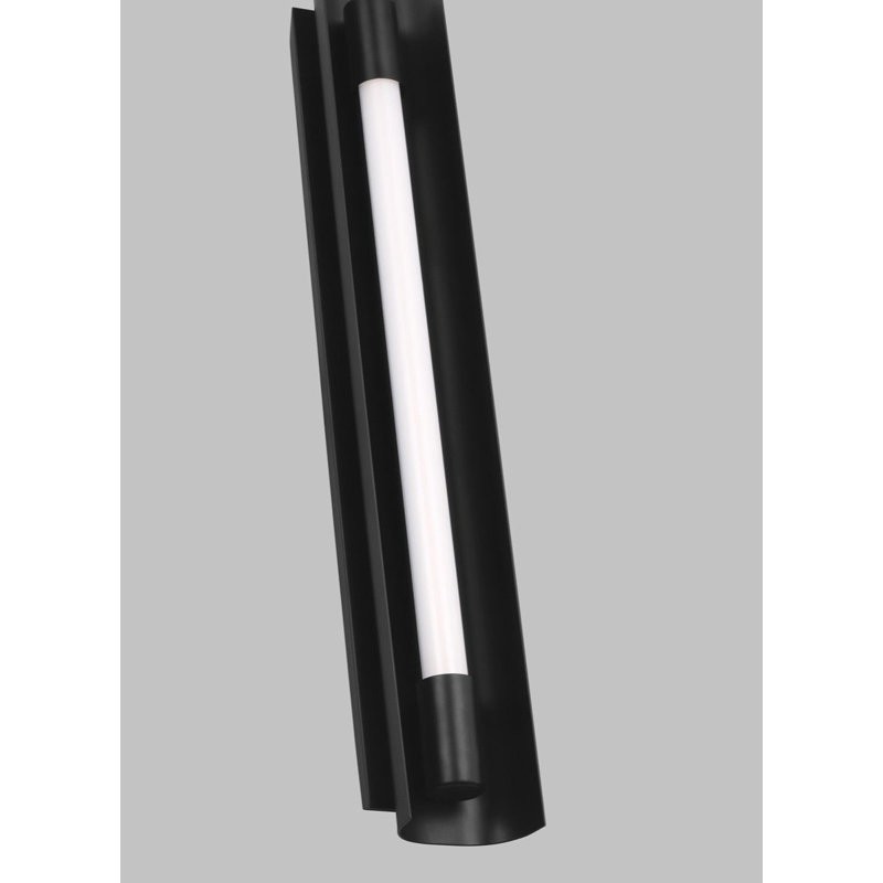 Carson 1 - Light LED Bath Bar, Midnight Black