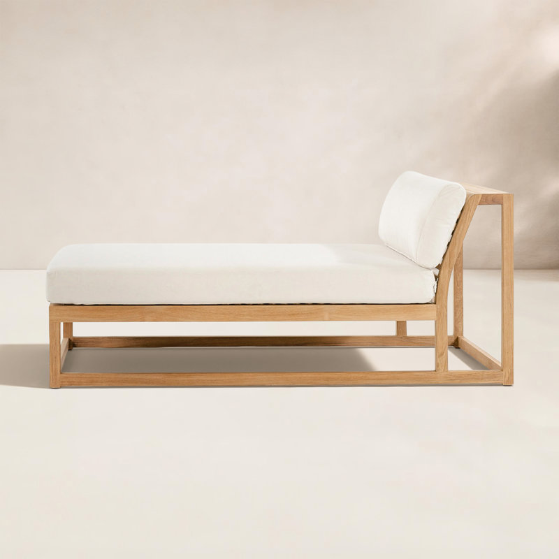 Westminster Teak Outdoor Chaise Lounge