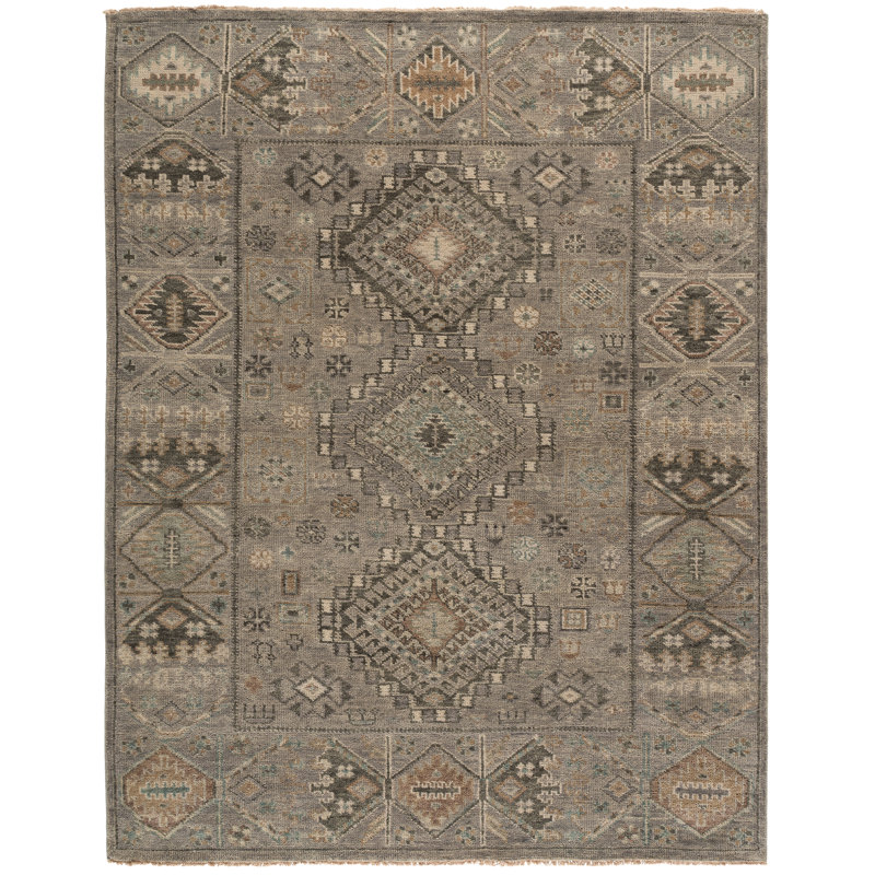 Marisabel Hand Knotted Moroccan Wool Rug, Rectangle 8 pi x 10 pi