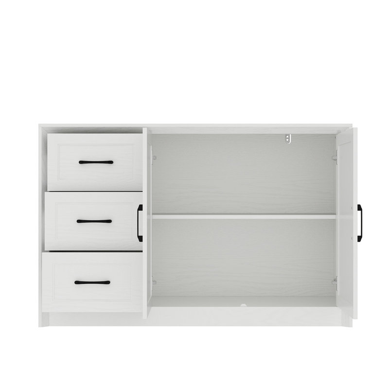 Buffet 47,2 po, Blanc