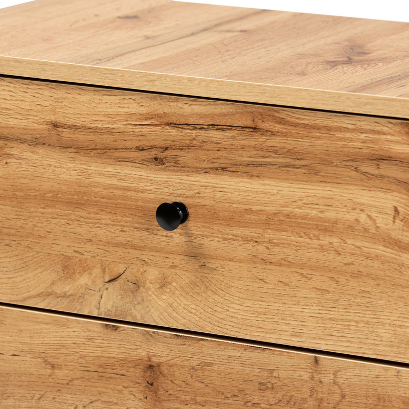 Commode 3 tiroirs l 23,6 po Dustine