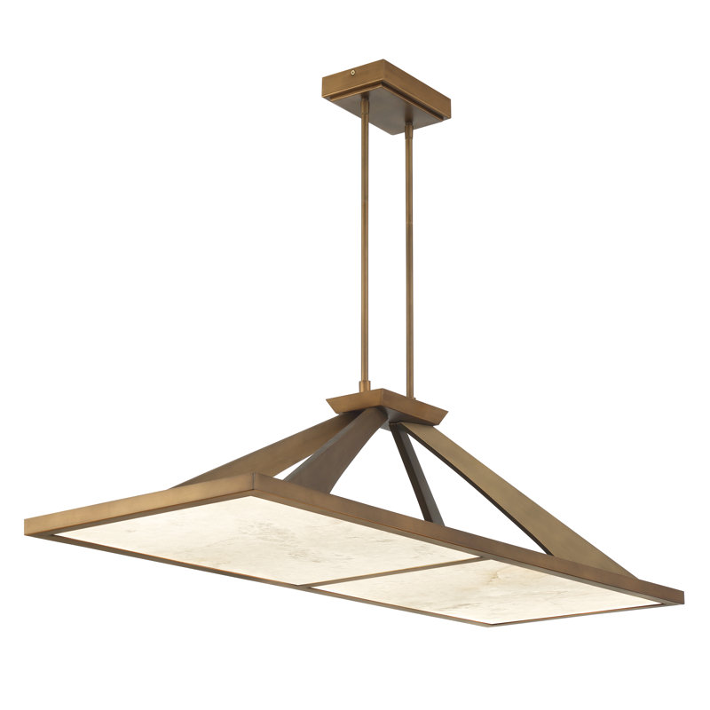 Hokku Designs Solon - Led Island In Sand, Gold