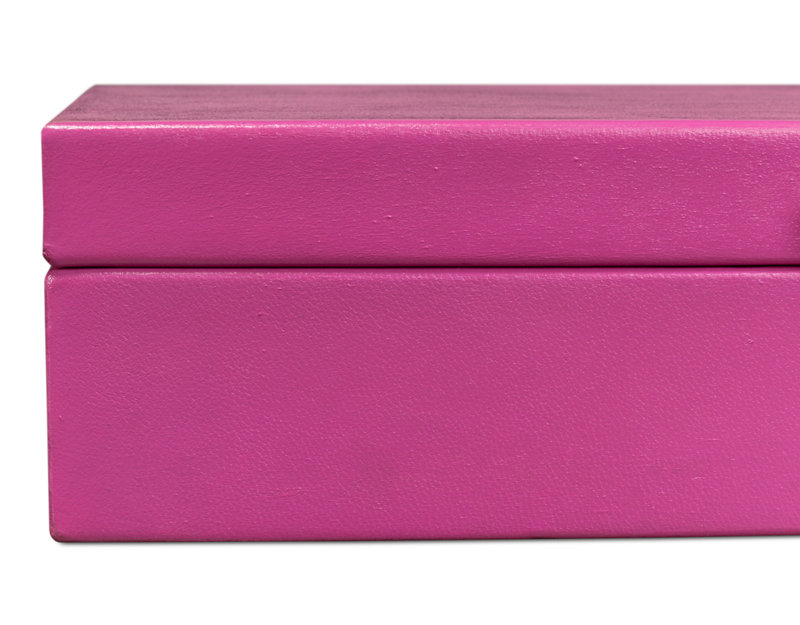 Gatsburg Handmade Decorative Box, Pink