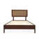 Anspach Solid Wood Platform Bed with Headboard, Bohemian Bed Frame