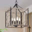 Lustre carré à 4 lumières Ifill