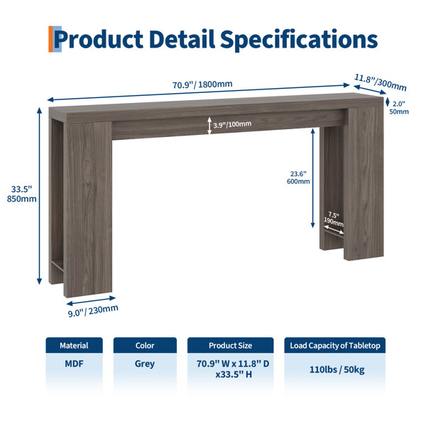 Dimensions du produit