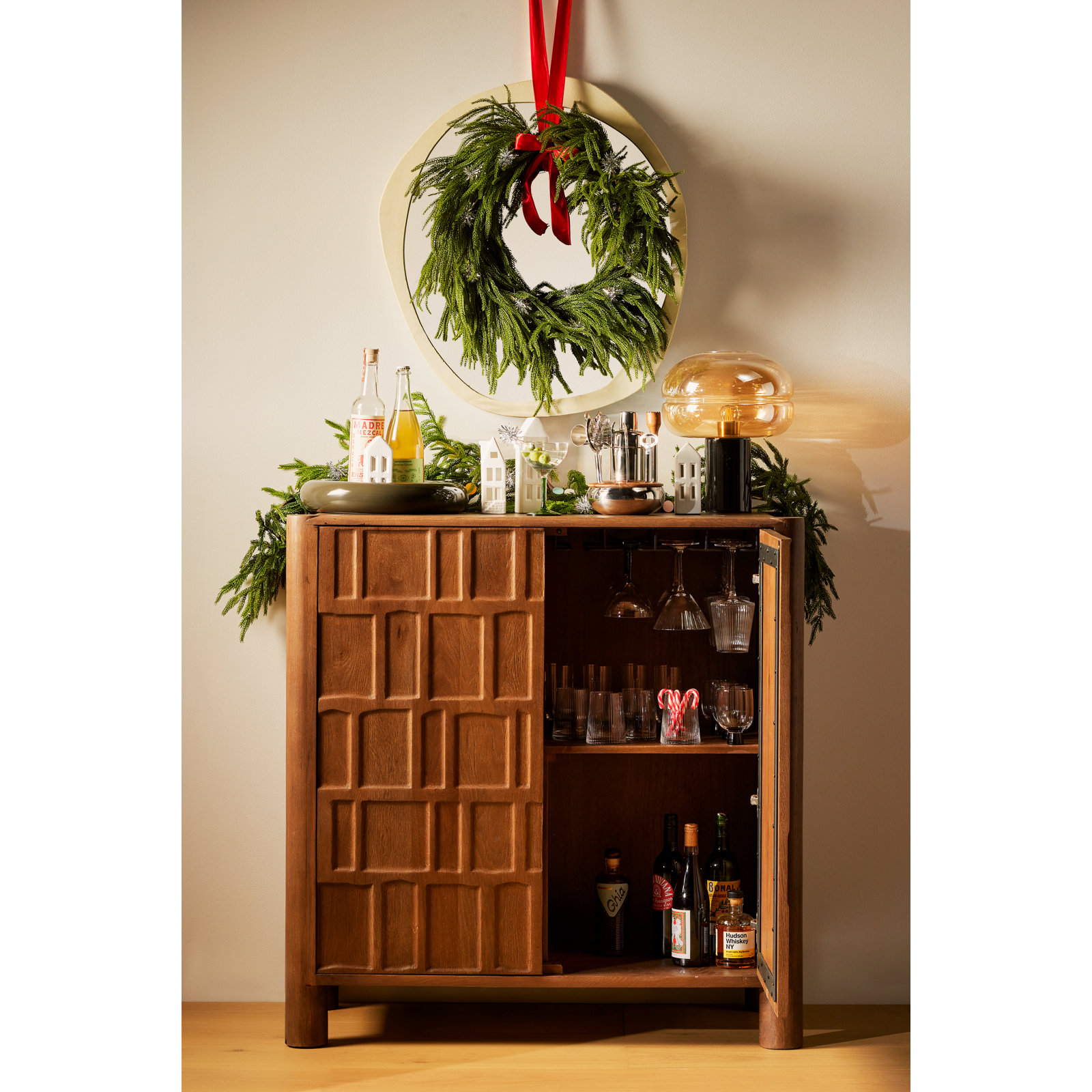 Norfolk Pine Christmas Garland, 5' L