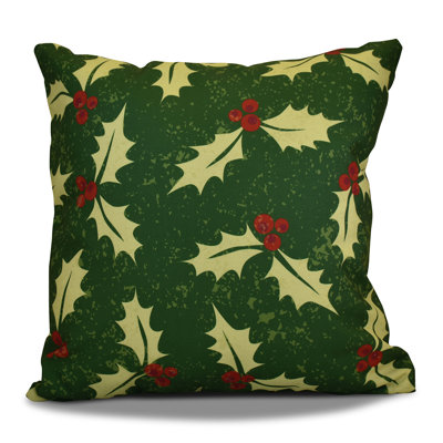 Jump For Joy Floral Reversible Throw Pillow