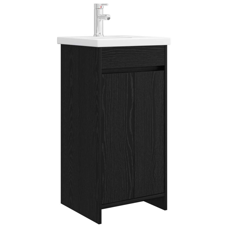 420 mm Bathroom Vanity, Black