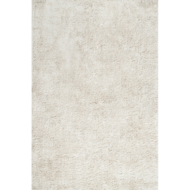 The Rug Company Loess Pearl Area Rug, Rectangle 4' x 6'