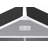 6*5ft resin storage shed, high quality pp material, strong structure, waterproof, rust and UV proof, large storage space, 12mm thick pp board, HD window lighting