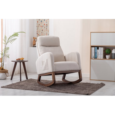 Chaise berçante de salon