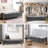 Drewes 66'' W Velvet Upholstered Storage Bench for Bedroom End of Bed King Size with Button-Tufted and Metal Gold Legs-45669442