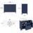48'' Fully Assembled Single Bathroom Vanity with Ceramic Sink and Backsplash-1957053841-1957053840