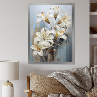 «Dreamy Serenade Of Lilies I», reproduction sur toile