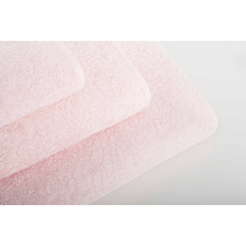 Long Double Loop Hand Towel, Pearl, 12" W x 20" L
