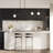 3 - Light Kitchen Island Linear Pendant-592586129