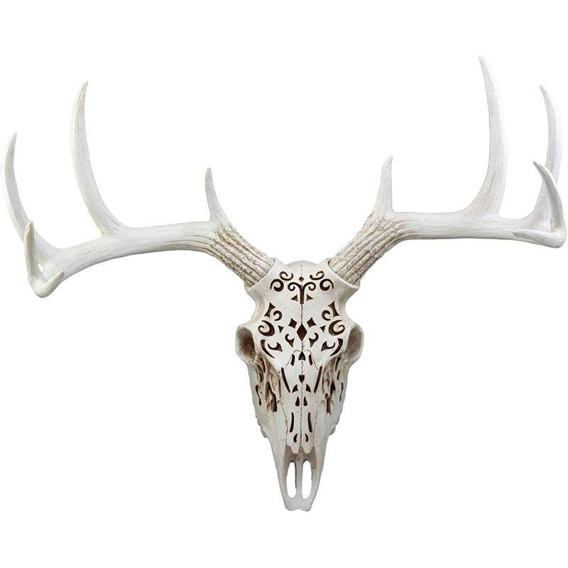 Décoration murale filigrane à tête de cerf