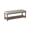 Banc de rangement rembourré avec tablettes Hetzel-1648874005-1738494724