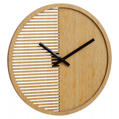 Whittman Wood Wall Clock