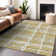 Premium Machine Washable Prisco Gold Rug