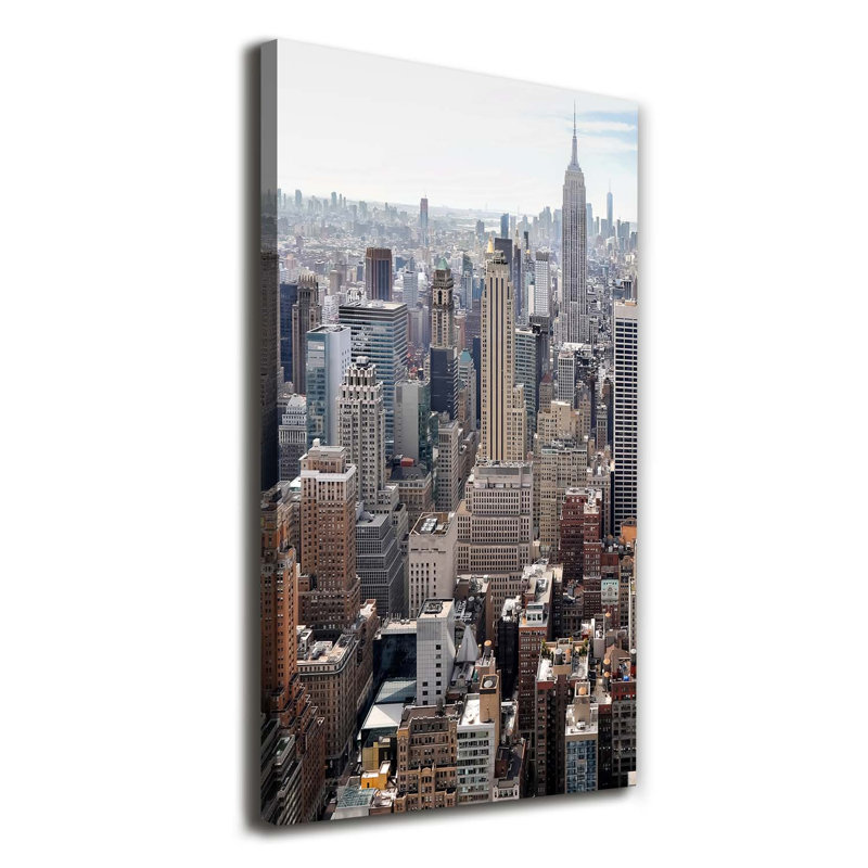 New York - Wrapped Canvas Print