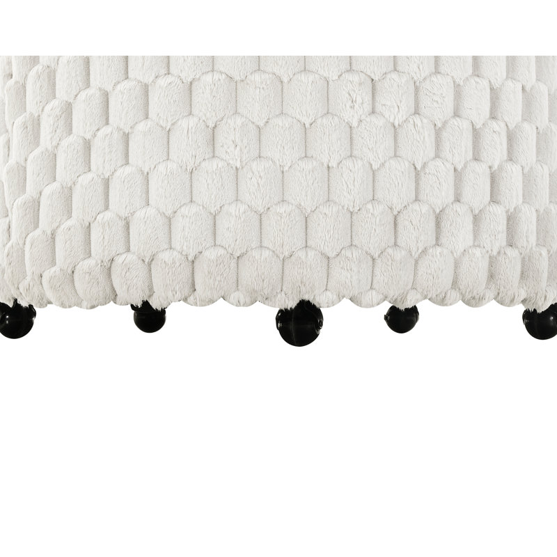 Les chaises rembourrées 3D avec roulettes offrent un environnement de sièges confortable et rehaussent l'ambiance de votre maison