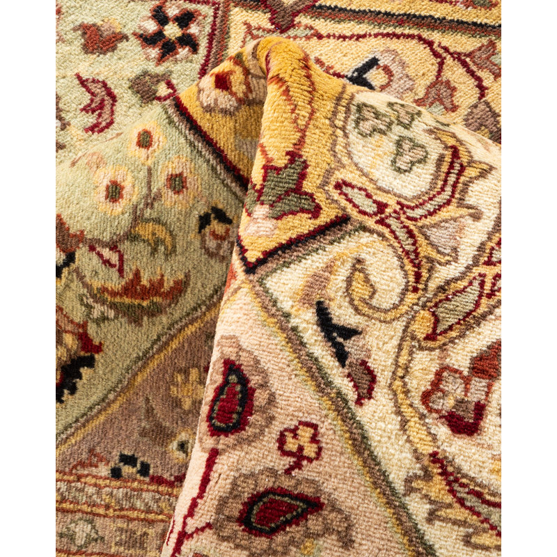 Classic One-of-a-Kind 6' 0" X 9' 2" Hand Knotted Area Rug