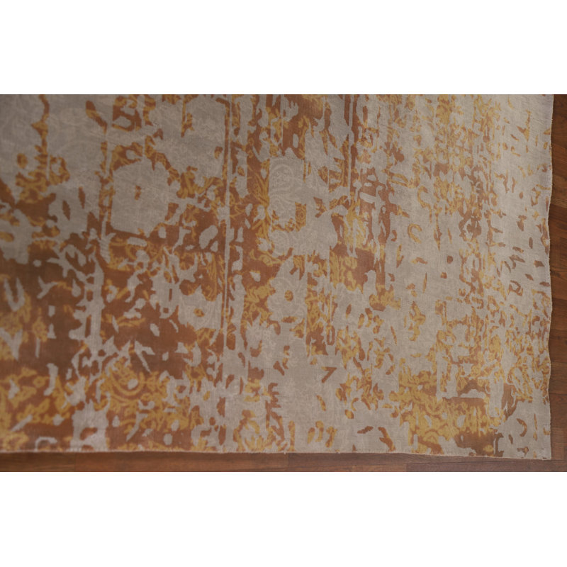 Handmade Modern Abstract Area Rug 8x10