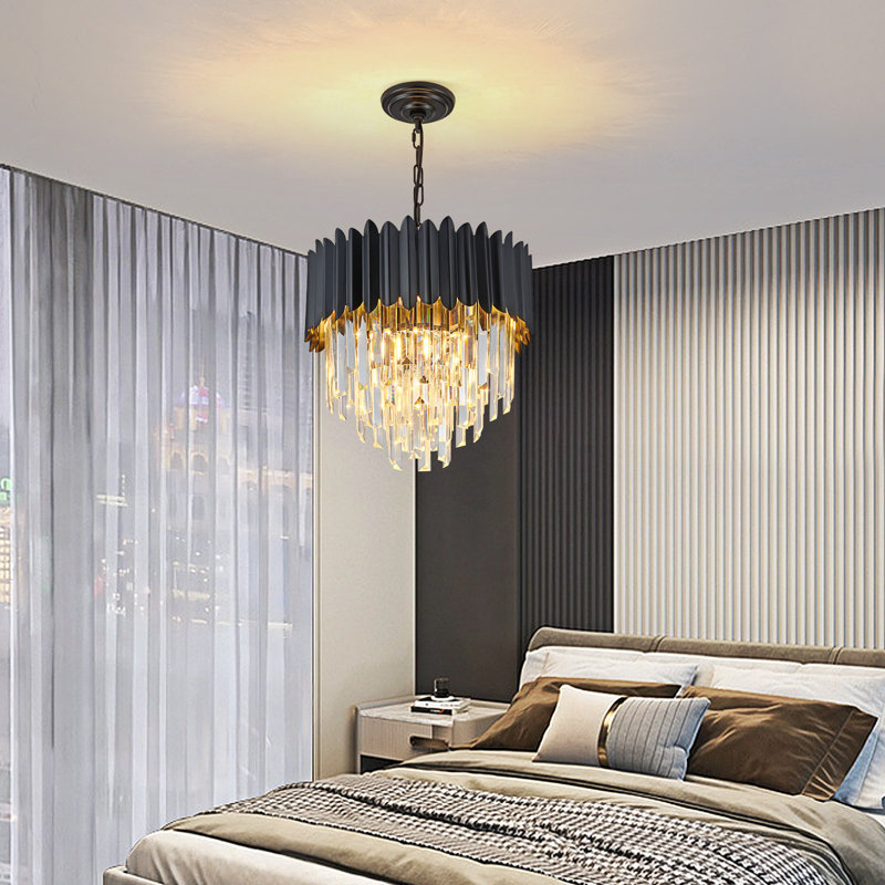 Chandelier, 5, 4, 36cm H x 38cm W x 36cm D