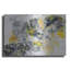  «Abstract Pouring S» par Jean Plout, art mural en métal, 16 po x 12 po