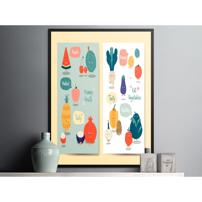 Kitchen Food Art Matte Poster, 22x34