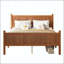 Lit double à panneau plat avec shaker et style campagnard-1882256873-1882256852