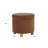 Gio Storage Ottoman, 19 Inch Round Lift Top, Velvet Fabric-112313269