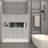 Saramar Three Panel Shower Wall-42040209-123016071