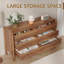 Commode 6 tiroirs, commode double avec pieds en bois massif pour chambre à coucher, salon-1740372697