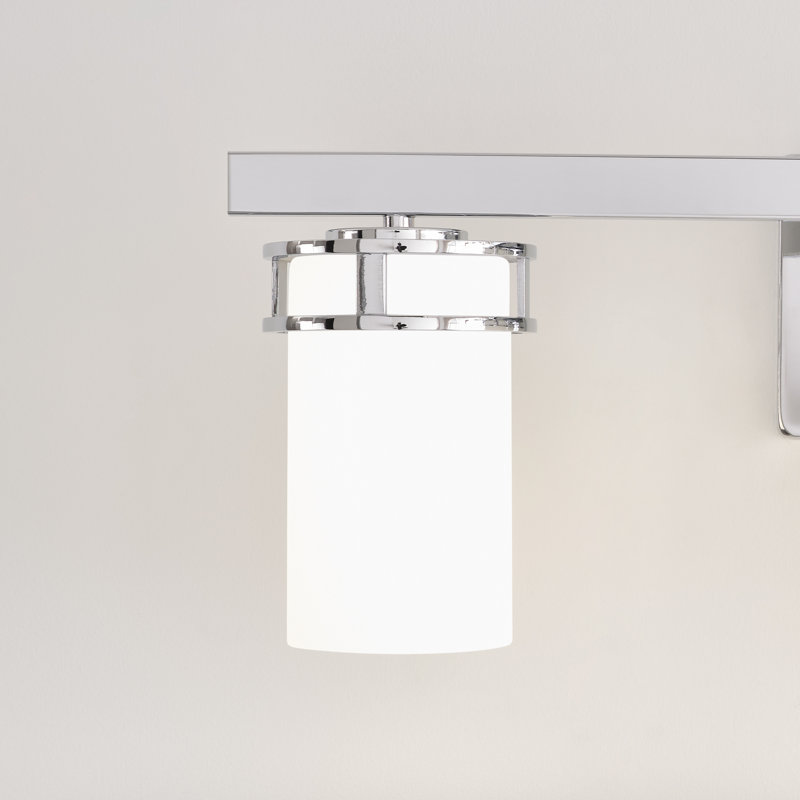 Robie à trois lumières mur / salle de bain de Génération Éclairage , Chrome, Non, Non