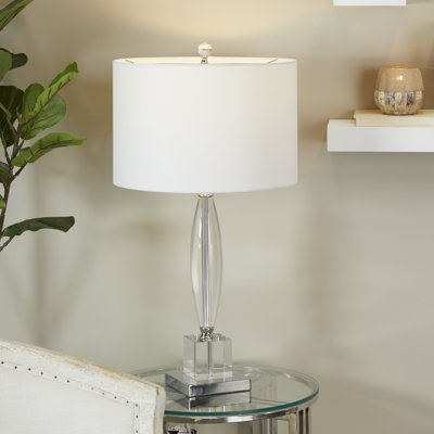 Lampe de table 28,5 "grise