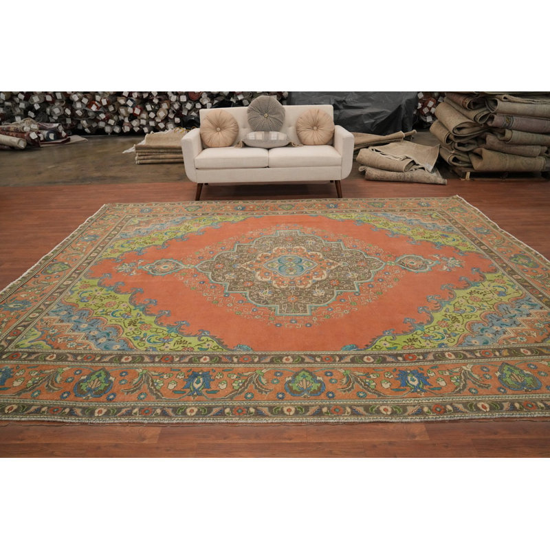 Tapis traditionnel en laine 9 x 12