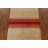 Striped Hand-Knotted Rectangle 6'6" x 8' Wool Area Rug in Beige/Red
