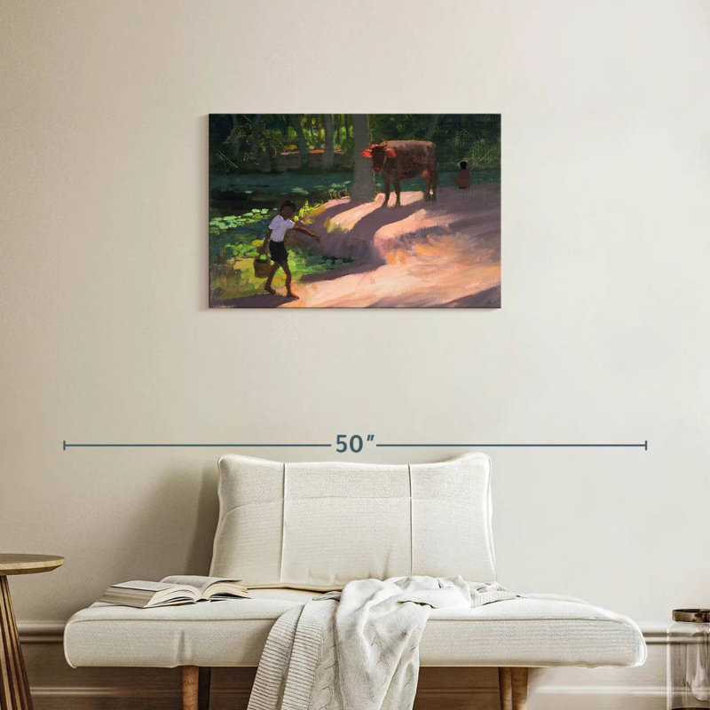 Brampt Kerala Backwaters India, 20" H x 30" W