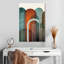 Avery Mid-Century Arches orange sarcelle I-108486109