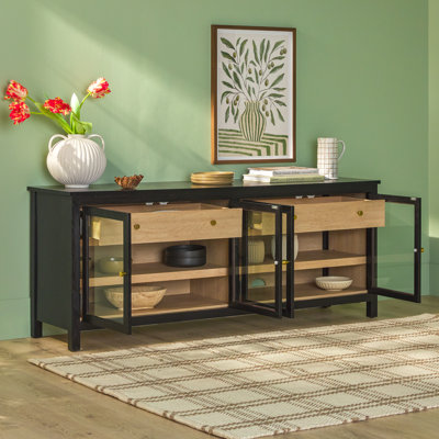  EZ Assembly Harlow 70" Sideboard with Drawers