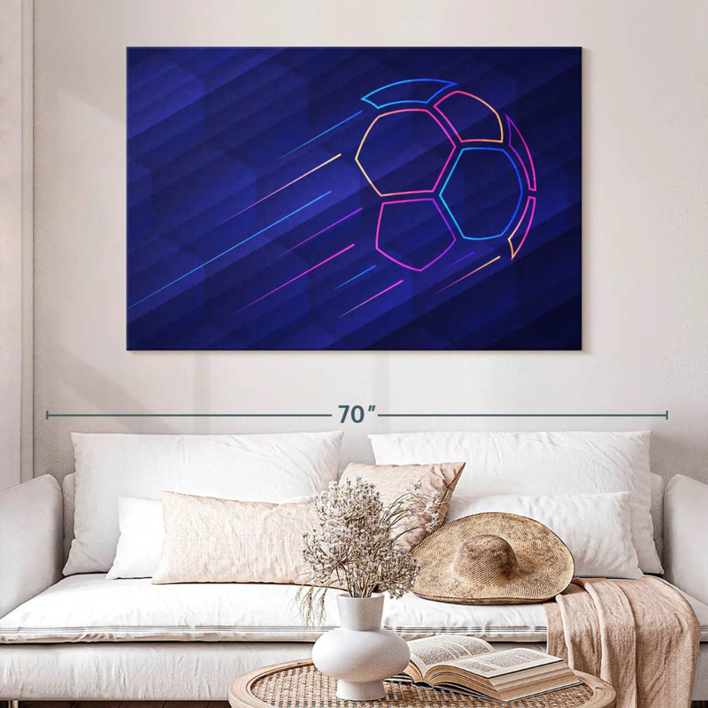 Swift neon soccer ball Sireci