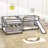 Ernice Full Over Full and Twin Over Twin L-Shaped Bunk Beds with Slide by Harriet Bee-629894215