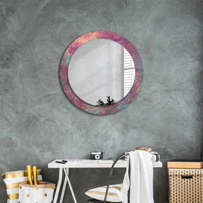 Huldar Glass Flat Wall Mirror