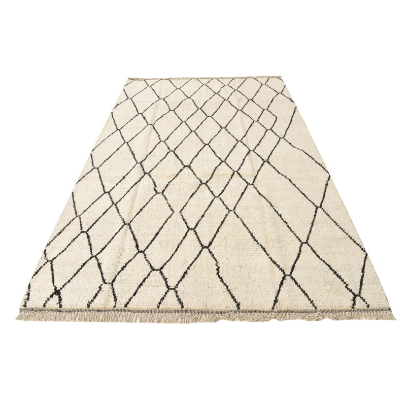 Tapis ivoire Ottilie