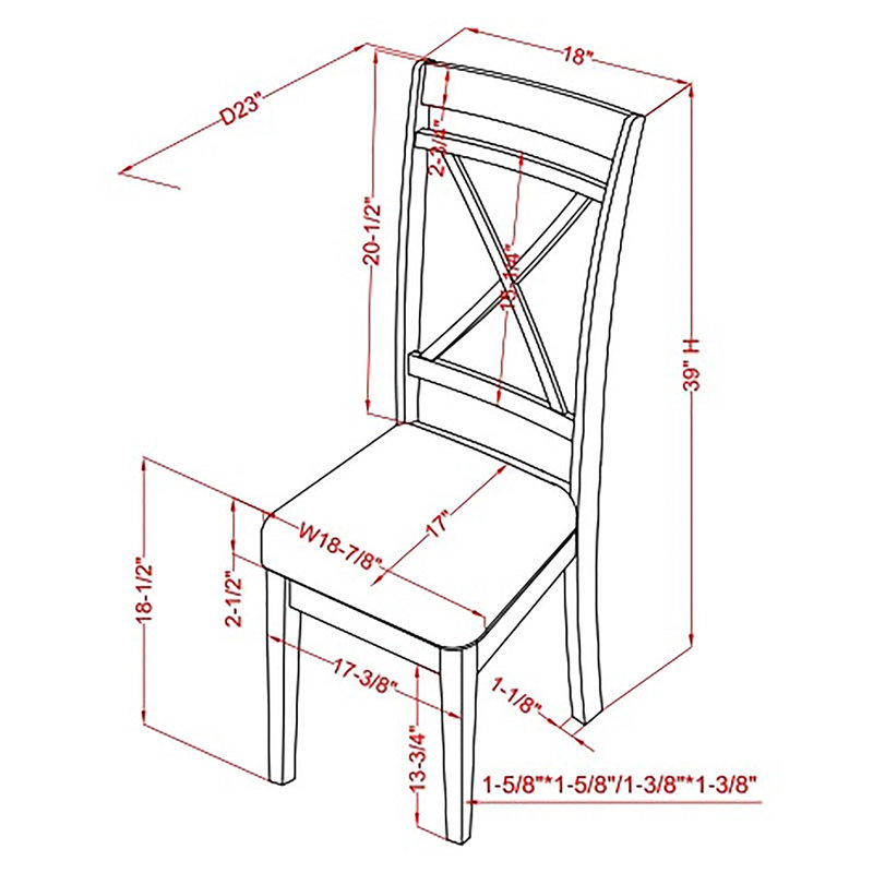 Chaise d'appoint Maier
